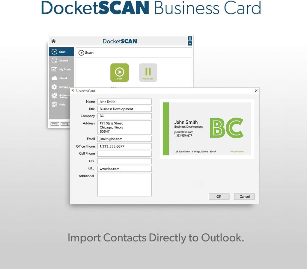Duplex Card Scanner E47198