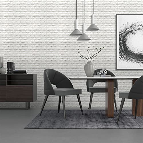 White Foam Brick Wallpaper 11PCS M6843