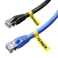 Cat6 Ethernet Cable 25 Feet 10-Pack Q216