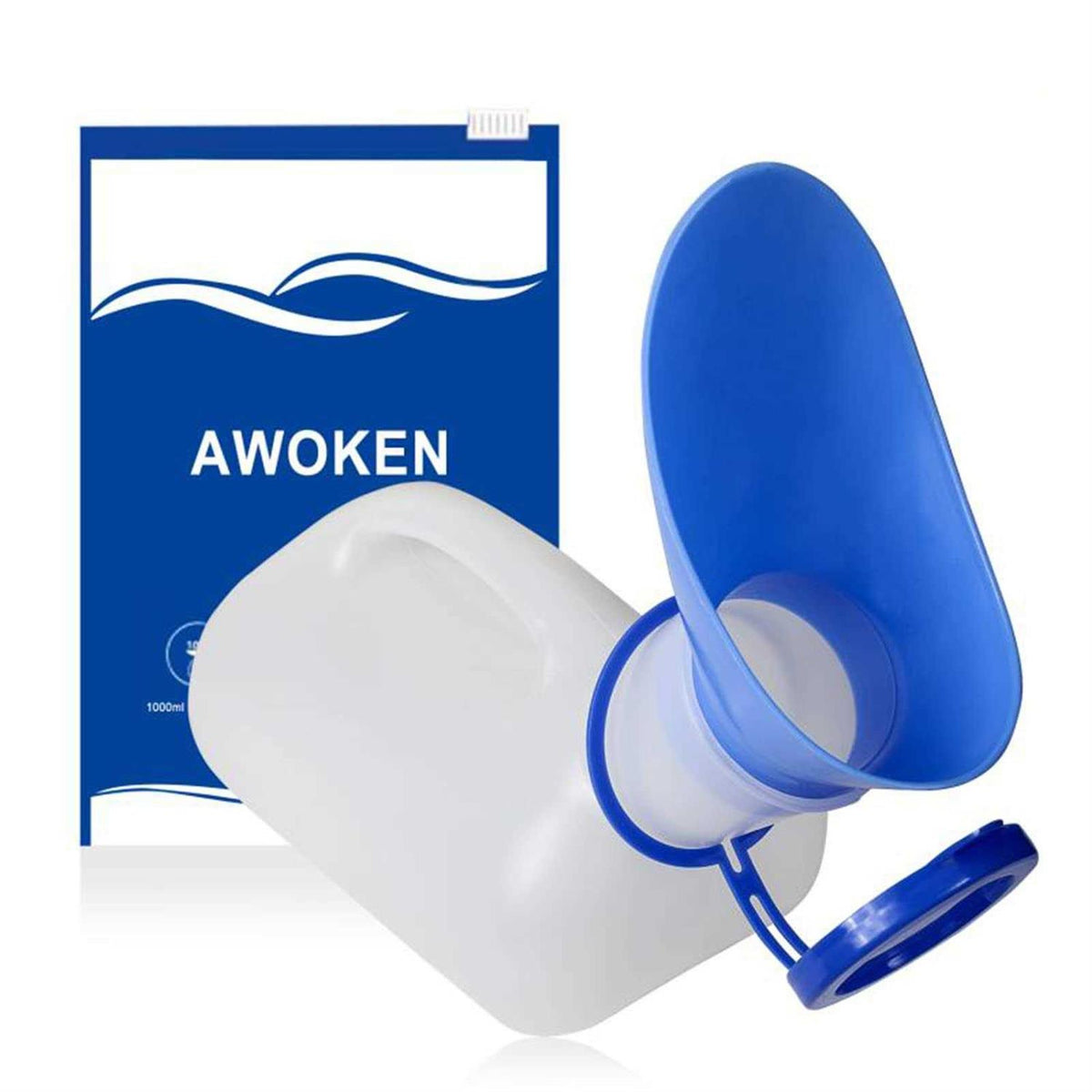Unisex Portable Urinal with Sealed Lid and Funnel C9600