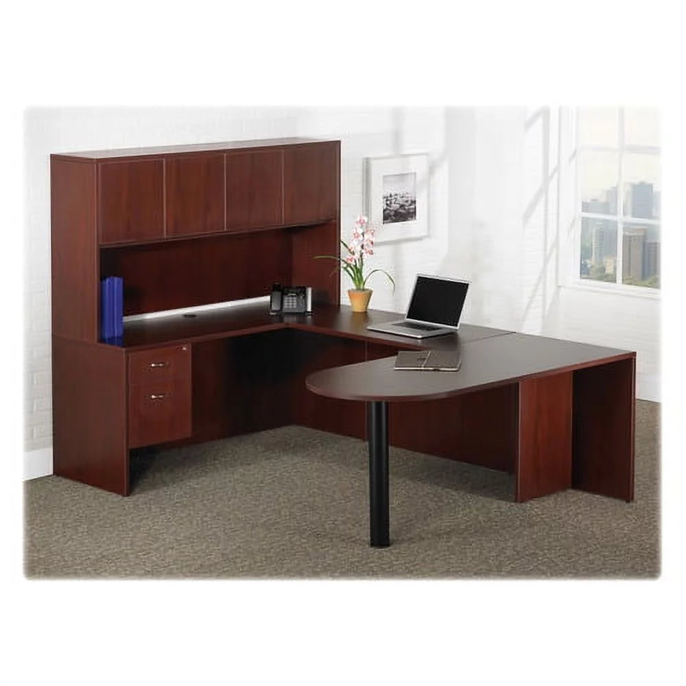 Laminate Mahogany Rectangular Desk R408982