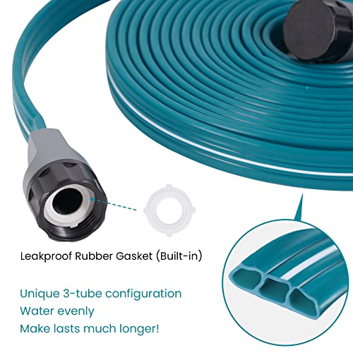 25 ft Soaker Hose with Hose Stakes L318313