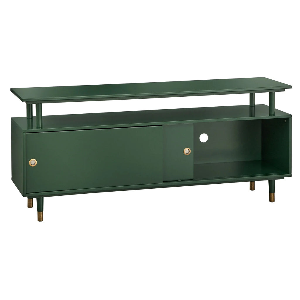 Mid-Century Modern Wood TV Stand B72556