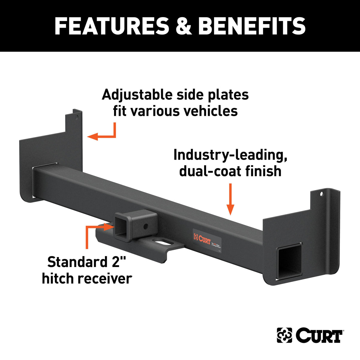Weld-On Trailer Hitch 2x22 Receiver D6425