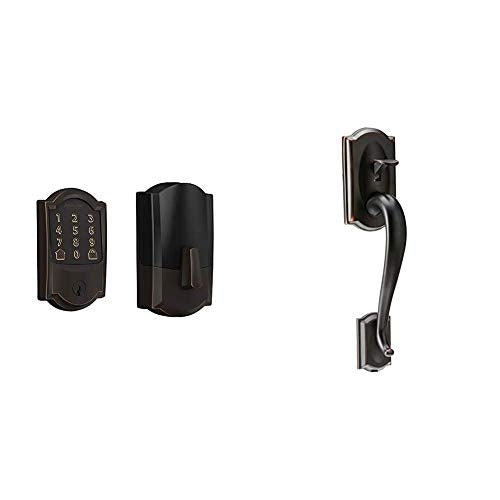 Aged Bronze Smart WiFi Deadbolt Lock A9470