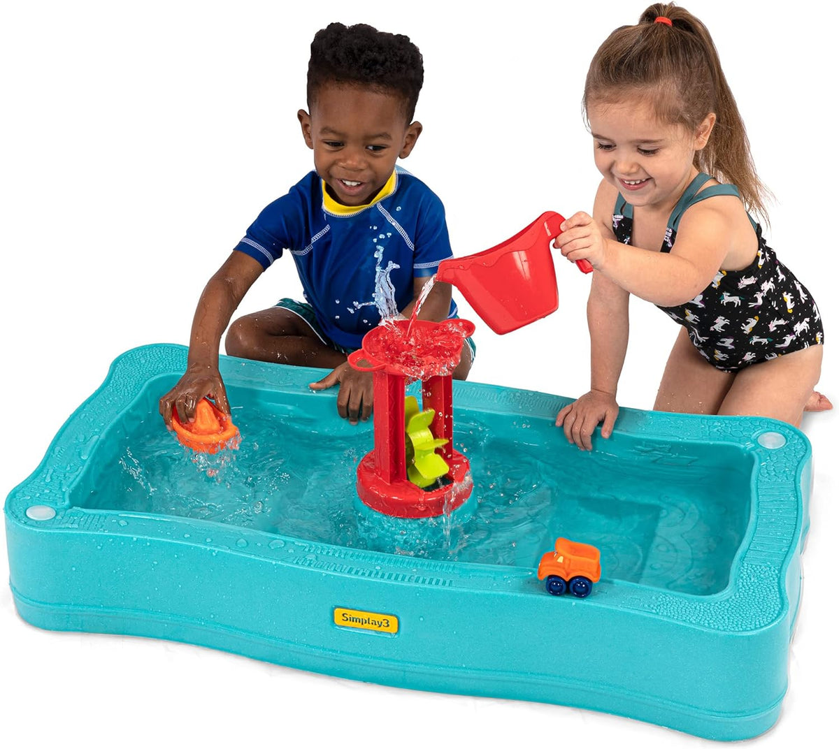 2-Sided Water Play Table with 4 Accessories F1622