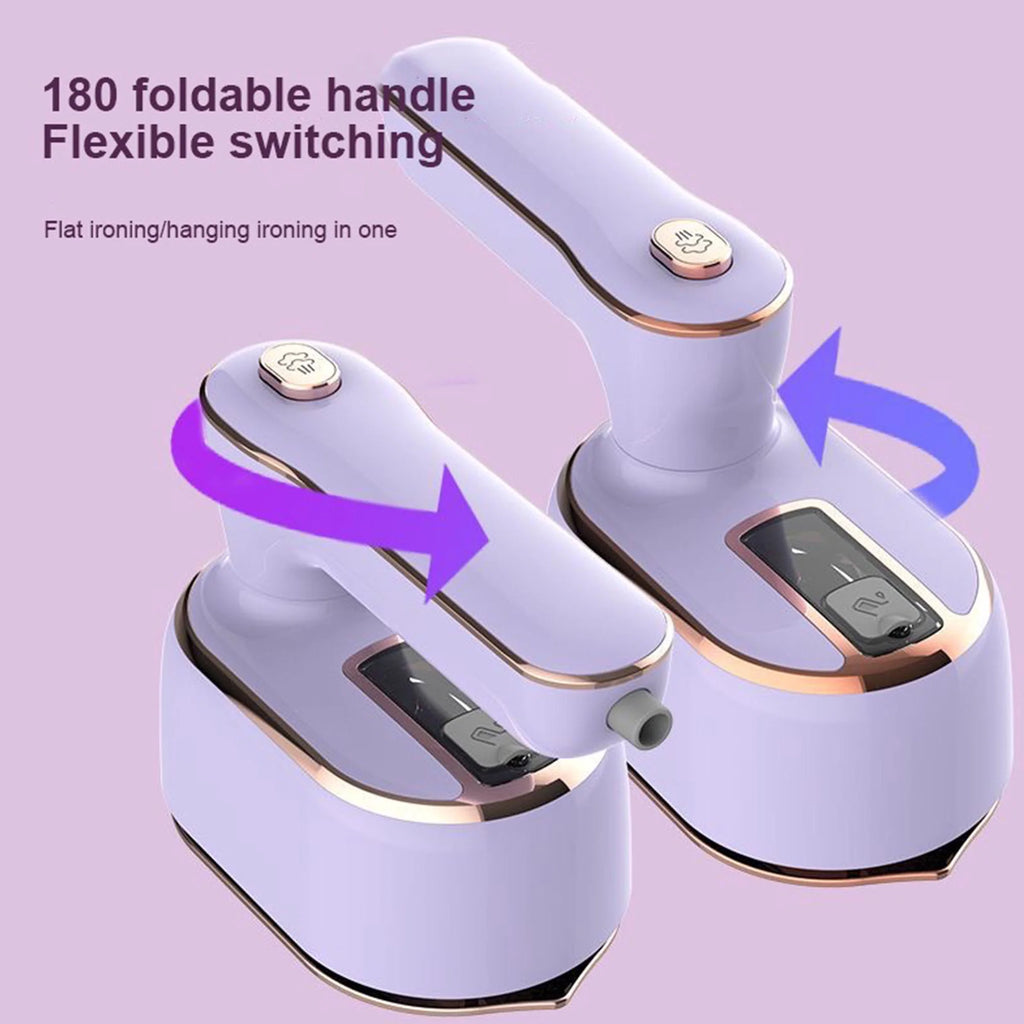 Purple Mini Handheld Travel Steamer Iron for Clothes A2015