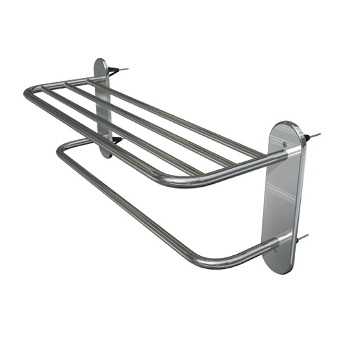 24-inch Satin Nickel Stainless Steel Towel Rack H20959