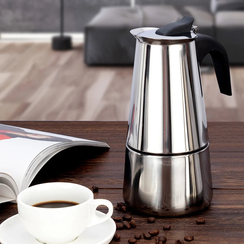Stainless Steel Electric Coffee Maker W563