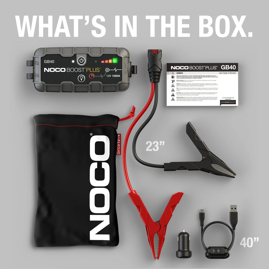 1000A 12V Portable Lithium Jump Starter L914