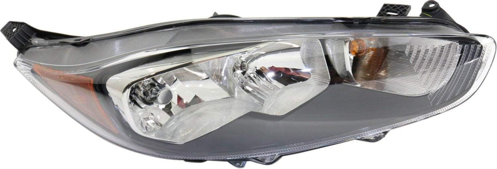 Headlight Set of 2 Clear Lens Halogen Composite with bulbs V706