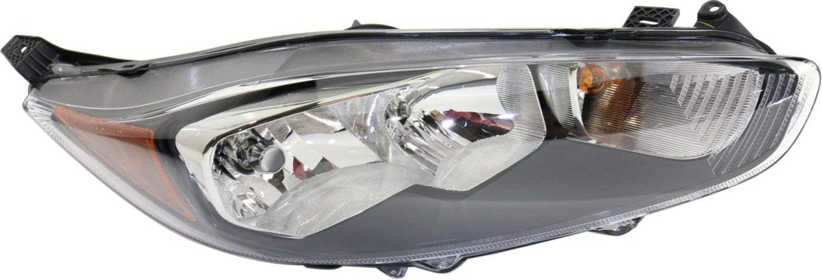 Headlight Set of 2 Clear Lens Halogen Composite with bulbs V706