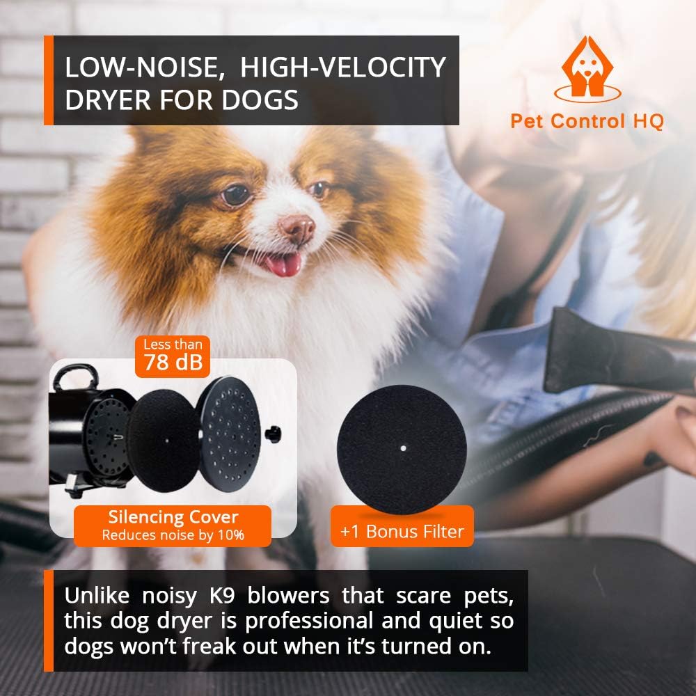 Dog Blow Dryer 4.5HP 2800W High Velocity 2 Motor Z847