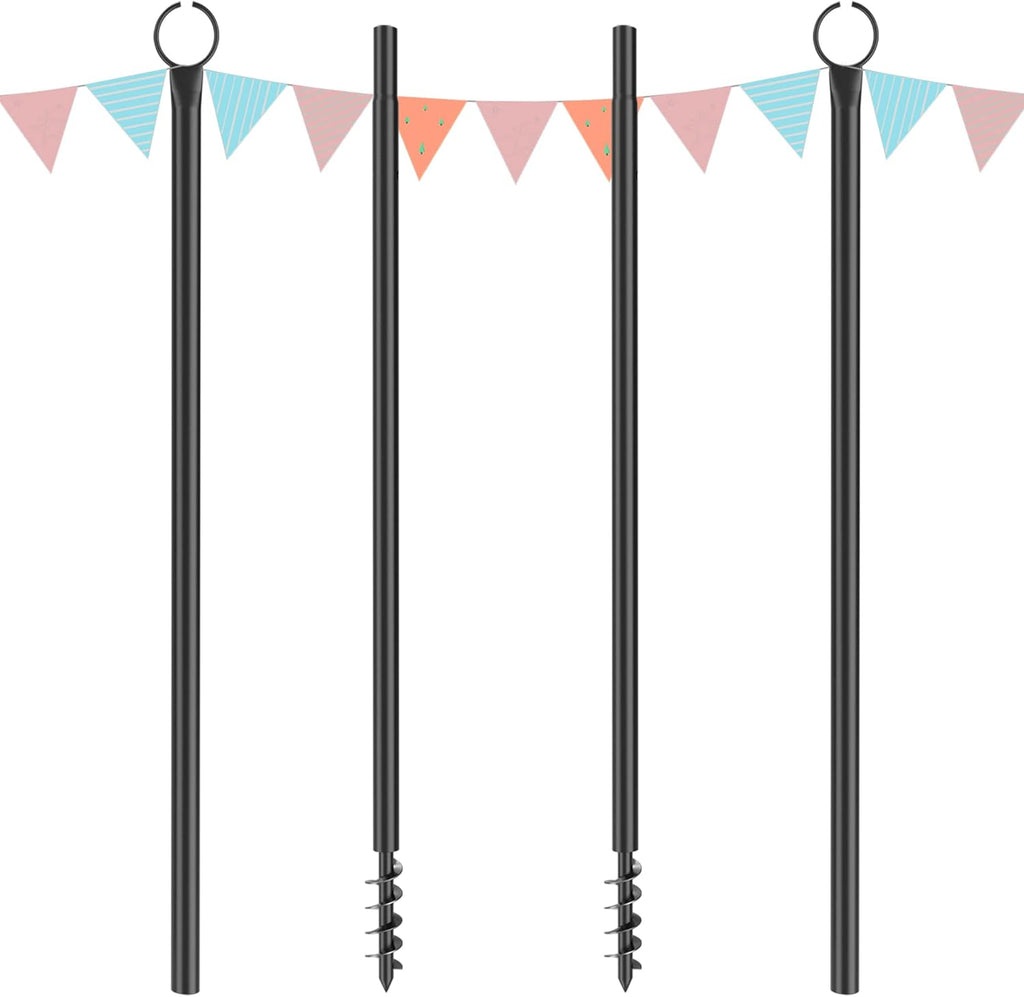 String Light Poles with Hooks 2PCS S46776