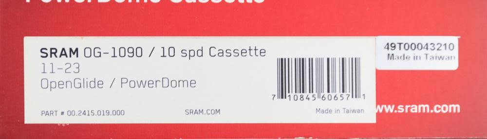10-Speed Cassette Q3624