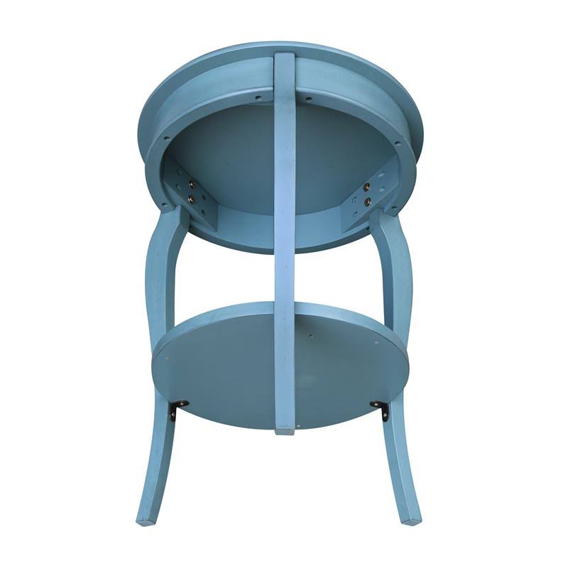 Ocean Blue Round End Table M429505