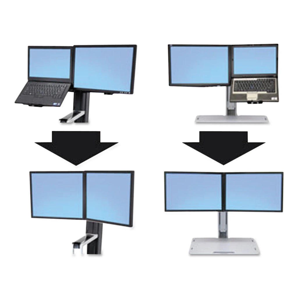 Dual LCD & Laptop WorkFit Conversion Kit Q7657