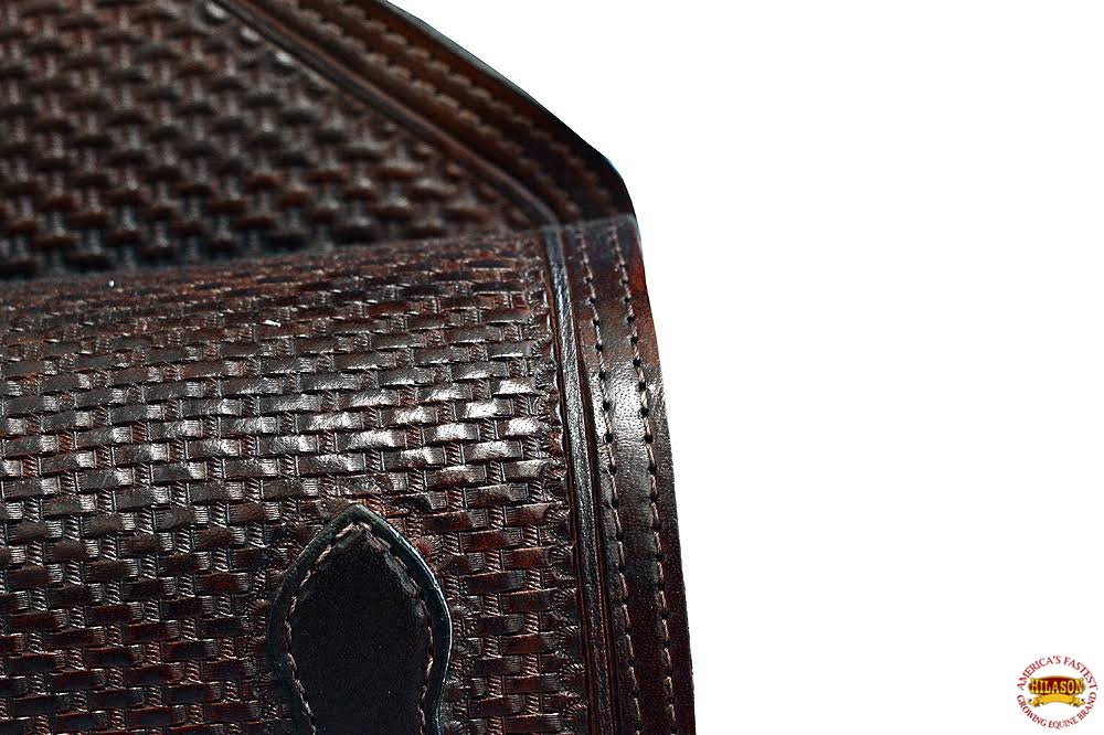 Western Leather Saddle Shoulder Bag R168840