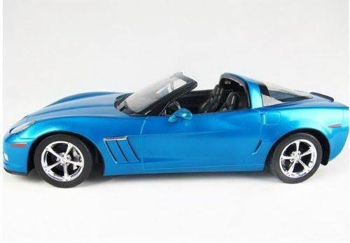 1/12 Scale Radio Remote Control Chevrolet Corvette C6 RC Car (Blue) K239