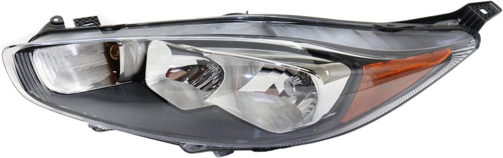 Headlight Set of 2 Clear Lens Halogen Composite with bulbs V706
