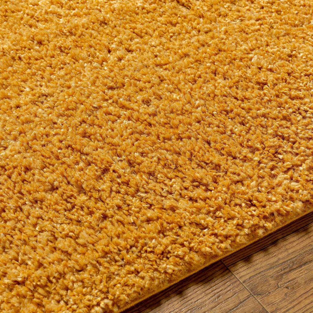 6x9 Bright Orange Area Rug C434208