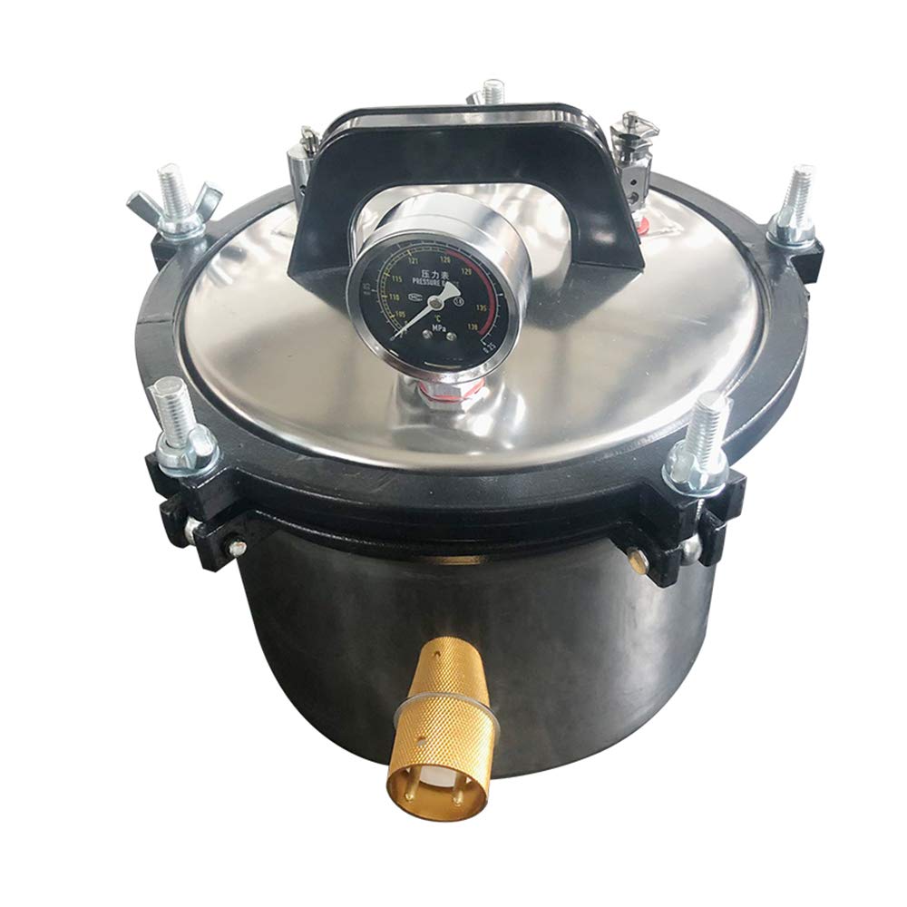 8L Portable Steam Autoclave Machine 110V W2211