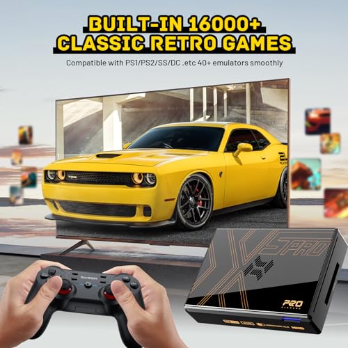 Retro Gaming Console with 16000+ Games, Android 12.0 OS, 8K UHD Output Z974341