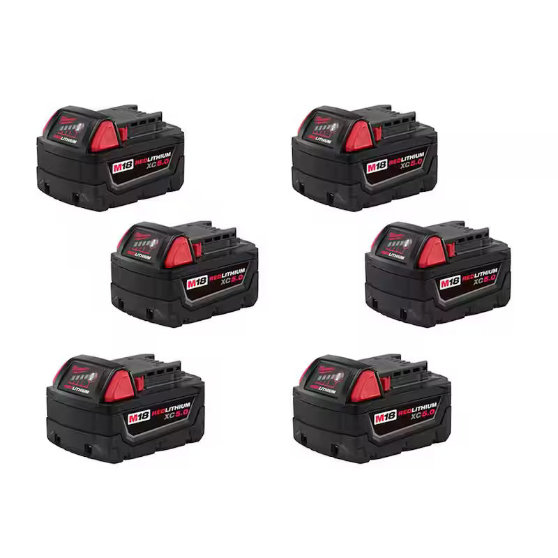 18V Lithium-Ion Battery Pack 5.0Ah 6-Pack X945225