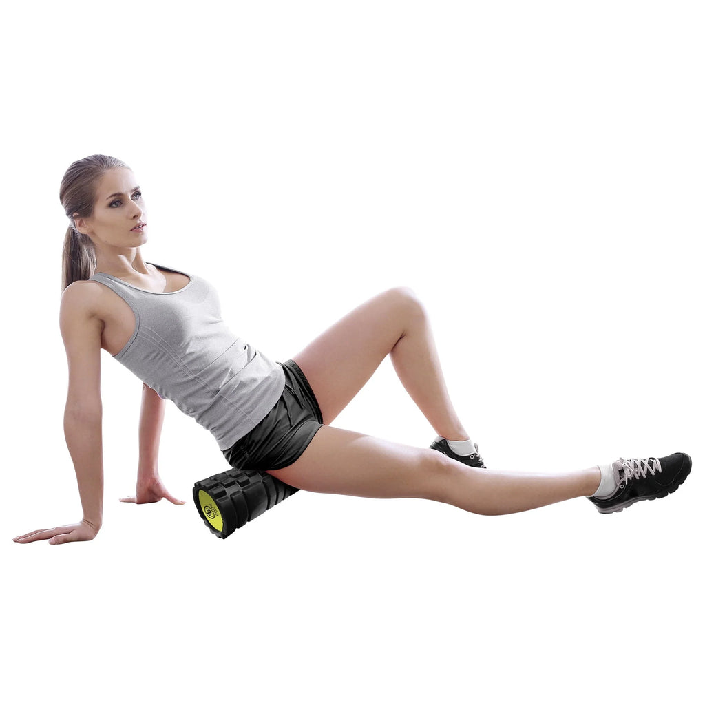 18 in. x 5.5 in. Black Hollow Core Foam Roller E141998