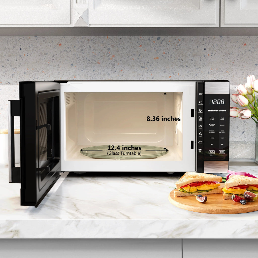 1.6 Cu ft Stainless Steel Countertop Microwave Oven D22023