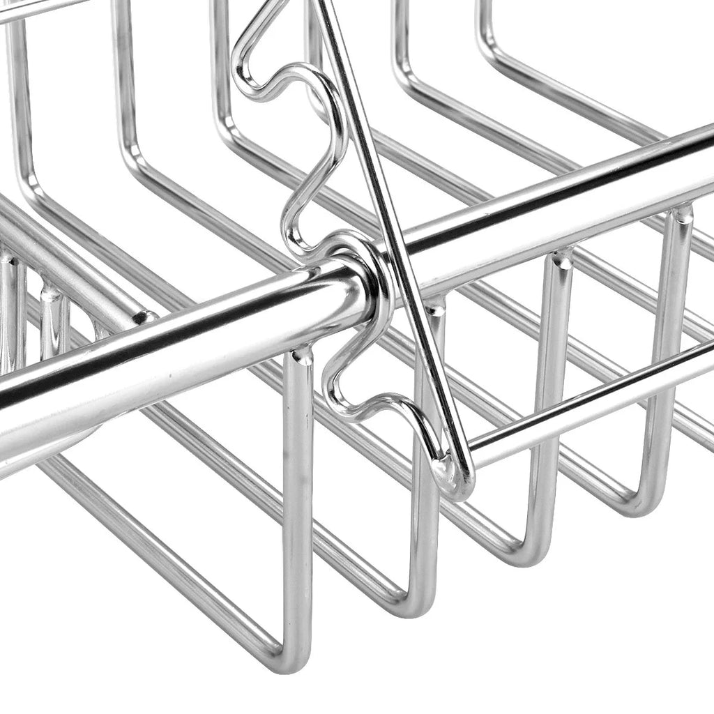 Stainless Steel Bathtub Caddy Tray with Extending Sides Z38205