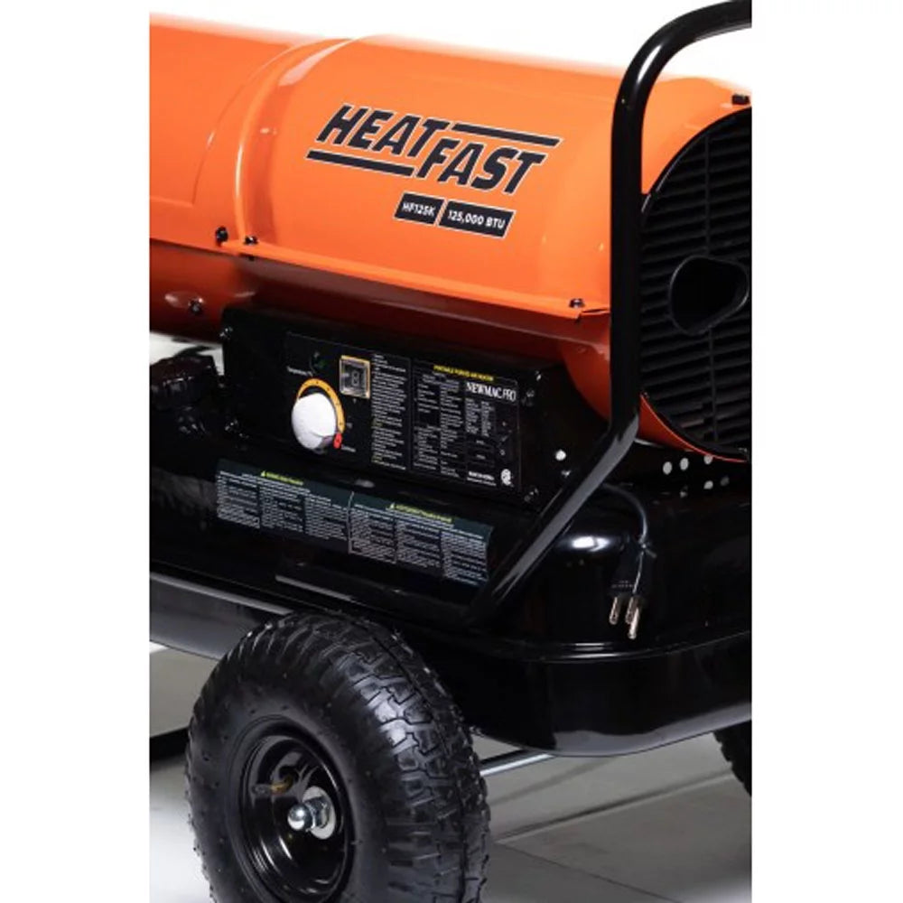215,000 BTU Forced Air Kerosene Heater With Thermostat I35675