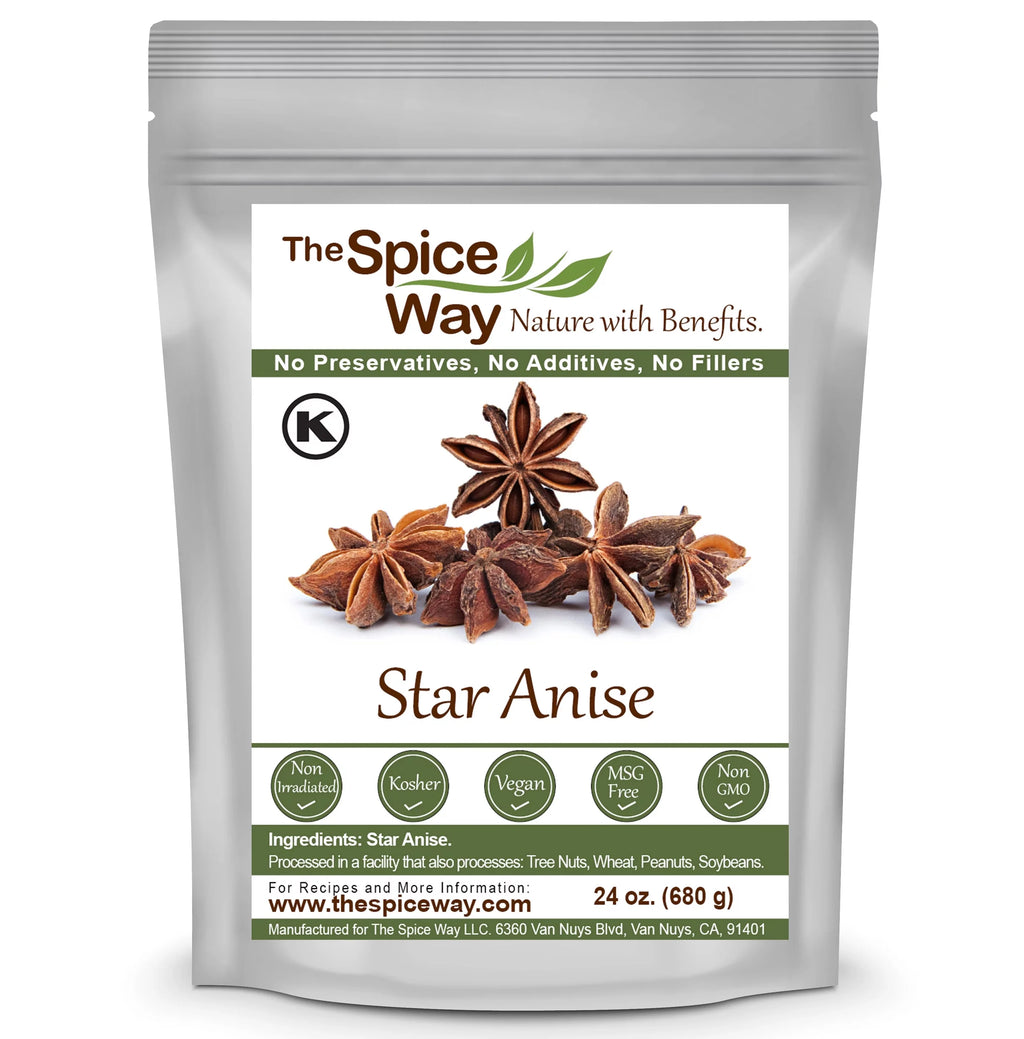 Star Anise Whole Spice 24 oz S37447