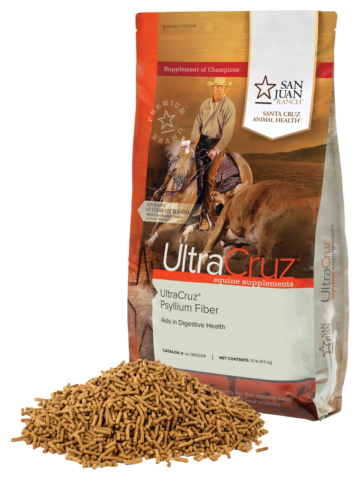 Horse Psyllium Fiber Pellets, 10 lbs. F13623