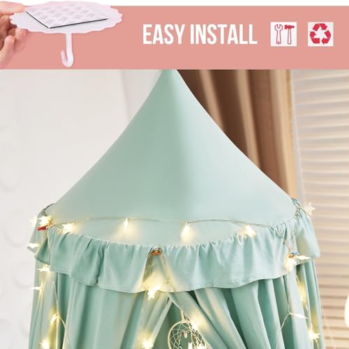 Nordic Pink Canopy for Kids Bed N772191