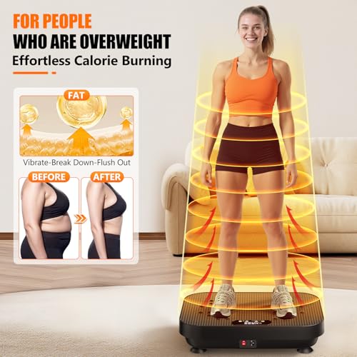 Vibration Plate Exercise Machine with 330 Lbs Capacity Q529336