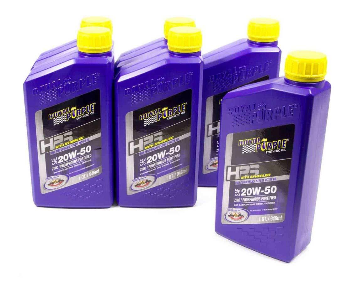 Royal Purple 31250 HPS Street Synthetic Motor. case Of 6 (1-quart) K60279
