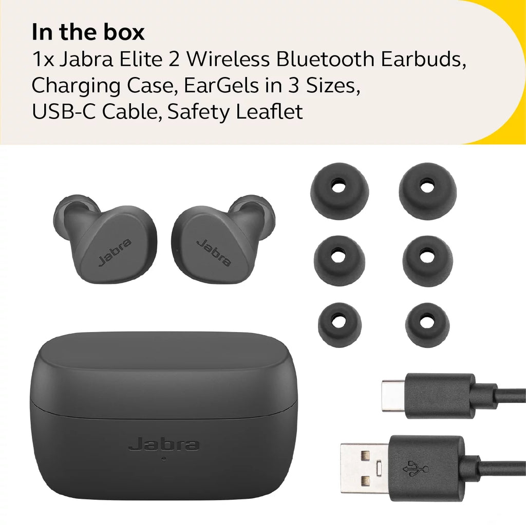 True Wireless Earbuds Noise Isolating Dark Grey W68435