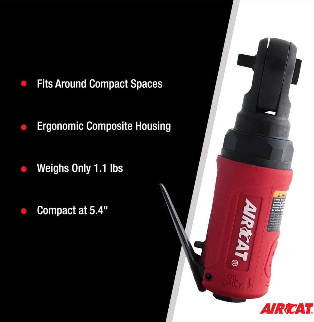 1/4-Inch Mini Palm Ratchet 300 RPM 35 ft-lbs B2736
