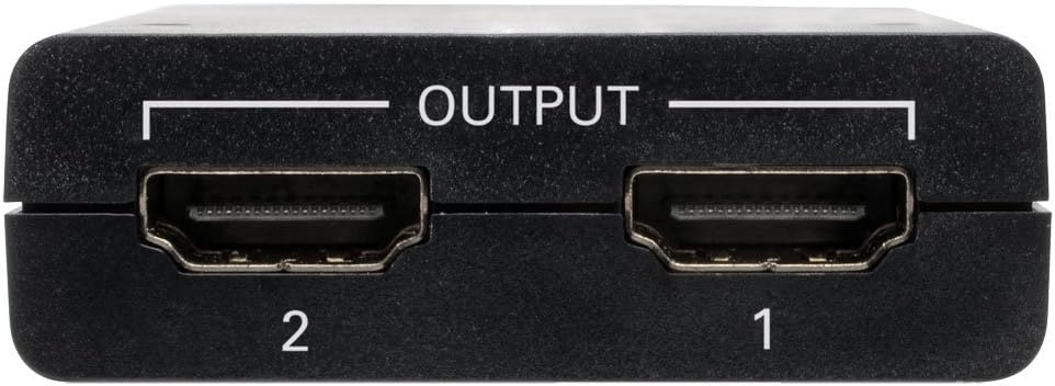 HDMI Splitter, 2 Port, 4K at 30 Hz, 16.4 Feet R7022