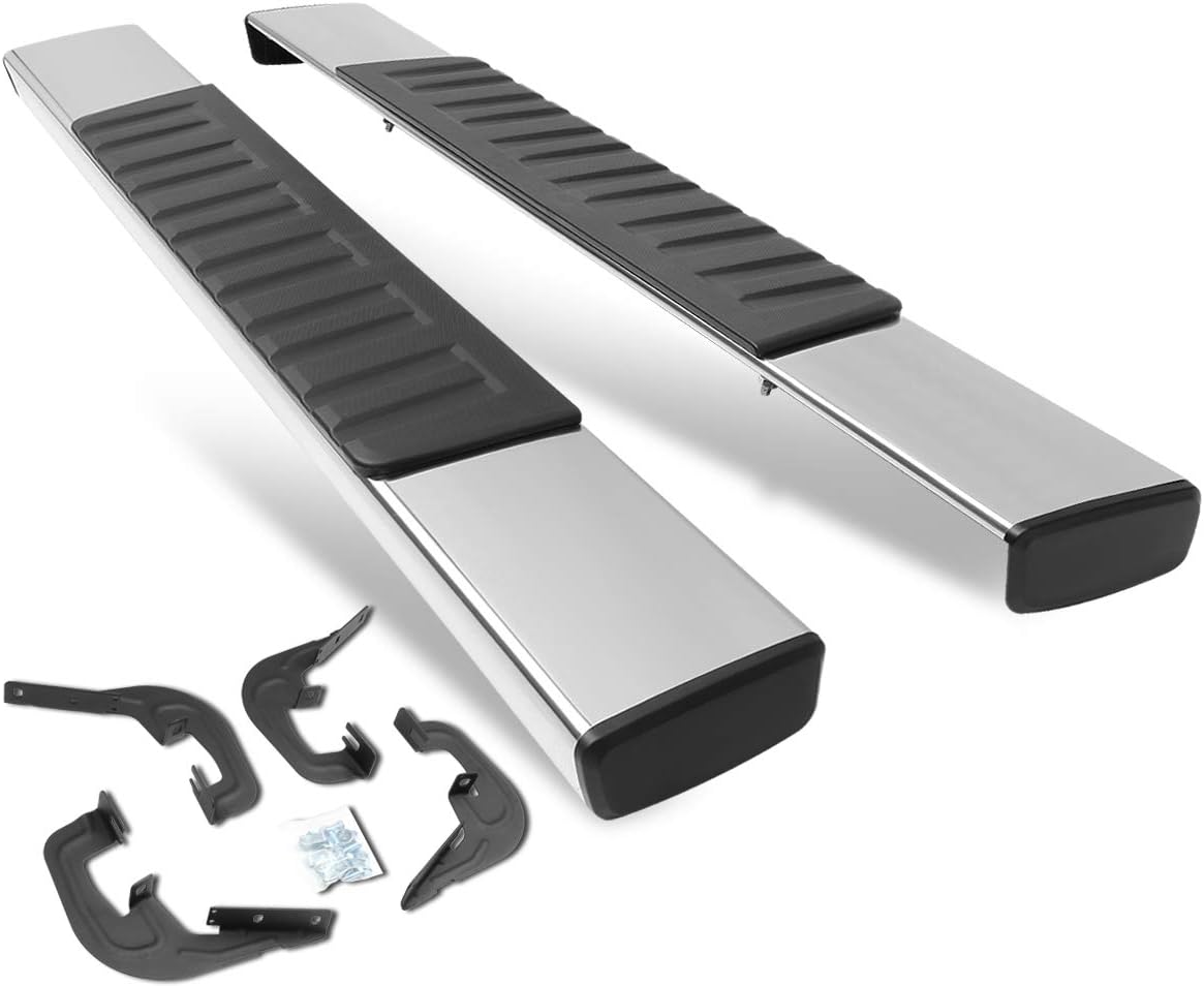 6 Inch Chrome Running Boards Side Step Bars Y465669