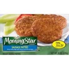 Veggie Sausage Pattie, 1.33 Ounce, 104 per Case J4420