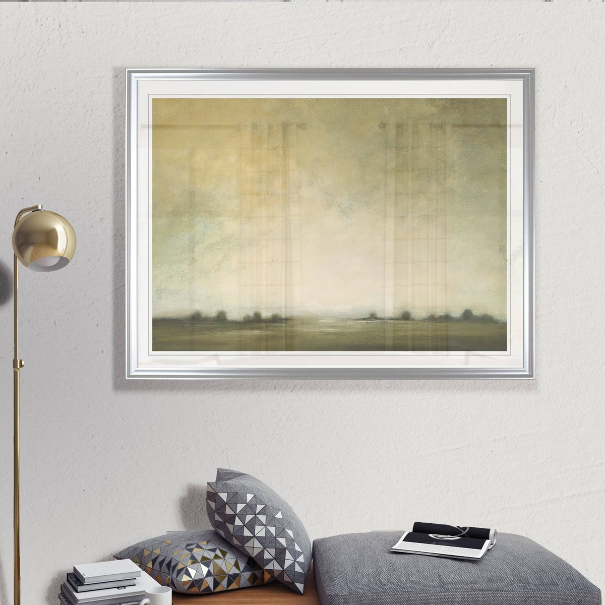 Framed Giclee Print 30x40 W6636