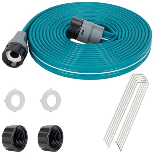 25 ft Soaker Hose with Hose Stakes L318313