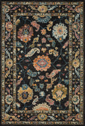 Black Multi Rug 7'9 x 9'9 R239