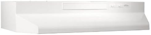 Black 24-Inch Two-Speed Convertible Range Hood Insert with Light T165296