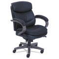 Black Mid-Back Wood Executive Chair H8198
