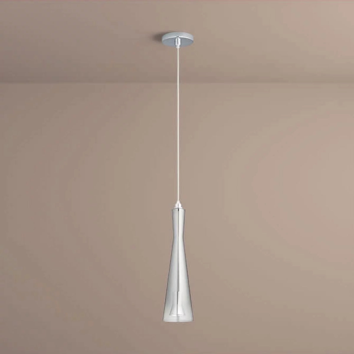 1 Light 4-1/4" Wide Integrated Led Mini Pendant D956