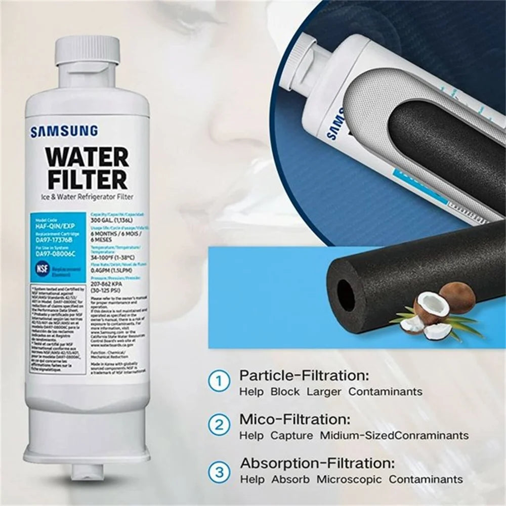Refrigerator Water Filter Replacement 3 Pack K8948