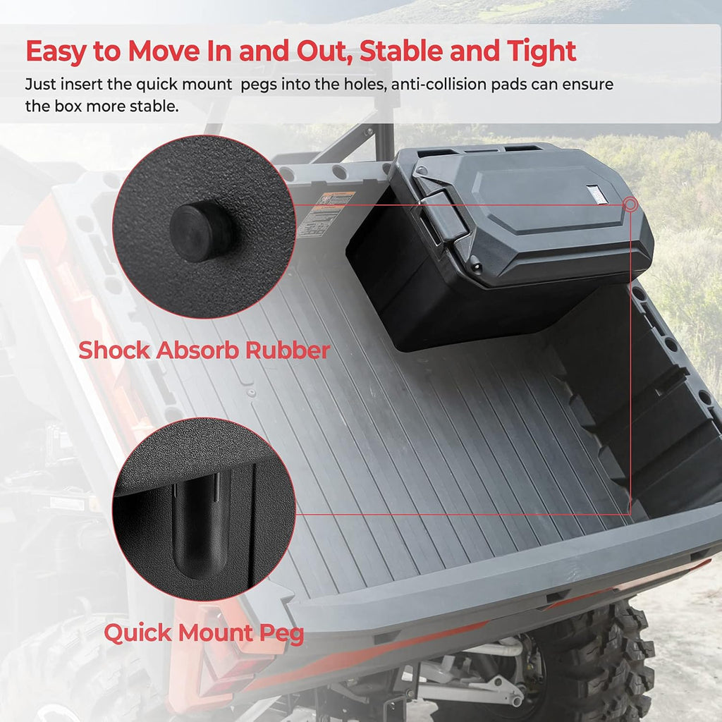 45 L Waterproof Bed Cargo Box F443
